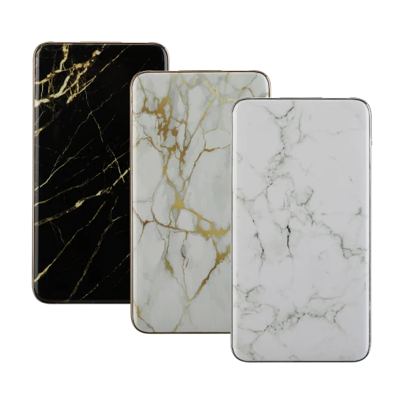 LAX Premium Marble 8000mAh Power Bank with USB Type-C