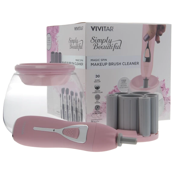 Vivitar Magic Spin Electronic Makeup Brush Cleaner