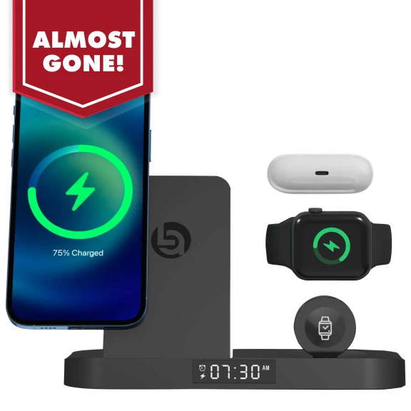 Lifestyle Advanced Trio Powerhouse 3-in-1 Wireless Charging Station