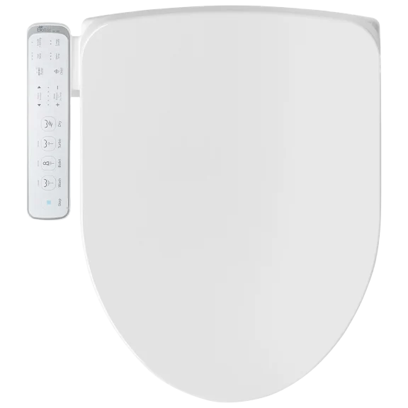 BioBidet Elongated Heated Bidet Toilet Seat with Warm Water and Dryer