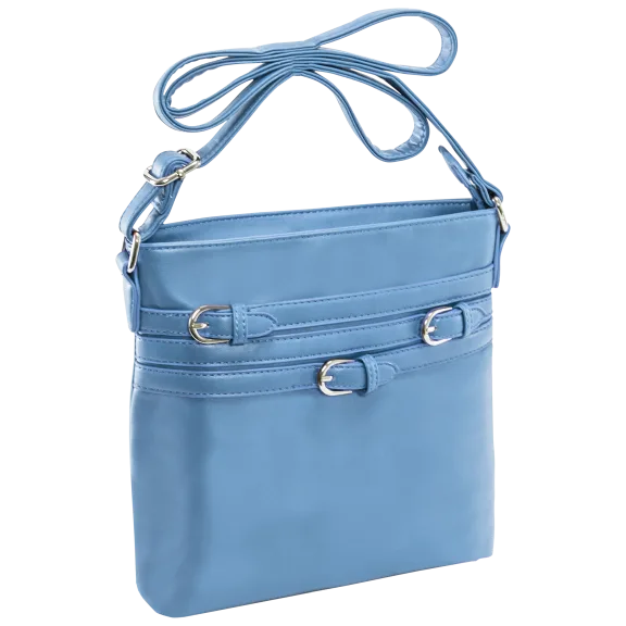 Parinda Clarice II Multi-Belt Adorned Crossbody Purse
