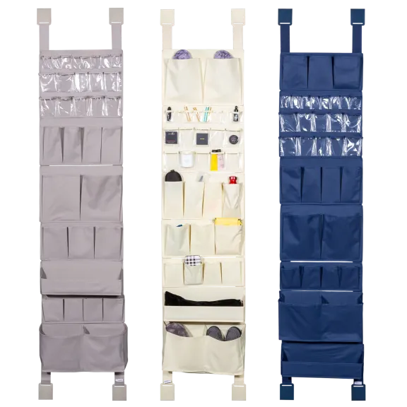 Organizeme Customizable Over The Door Hanging Storage Organizer