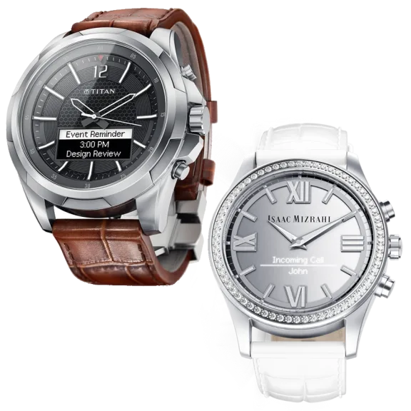 HP Smartwatches: Titan JUXT or Isaac Mizrahi