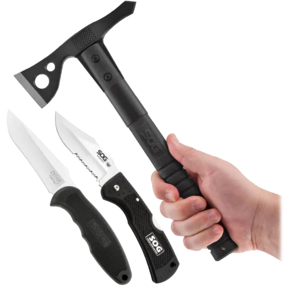 SOG 3-Piece Stainless Steel Adventure Kit