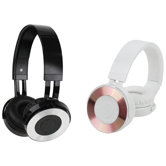 Aduro Amplify Metallic Wireless Stereo Bluetooth 5.0 Headphones