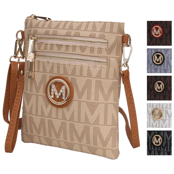 MKF Collection Charley Milan M Signature Crossbody by Mia K