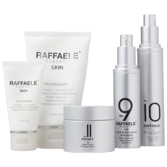 Raffaele Ruberto 5-Piece Anti-Aging Organic Skincare Set