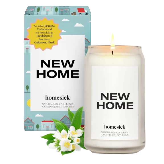 Homesick Natural Soy Wax "New Home" Candle