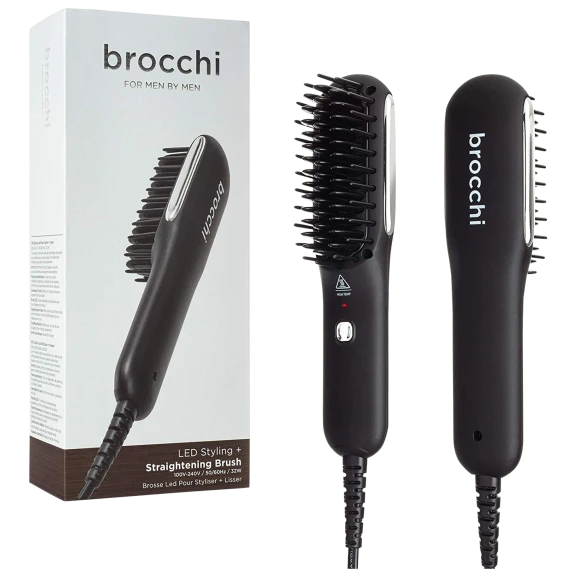 Brocch LED Styling & Straightening Brush