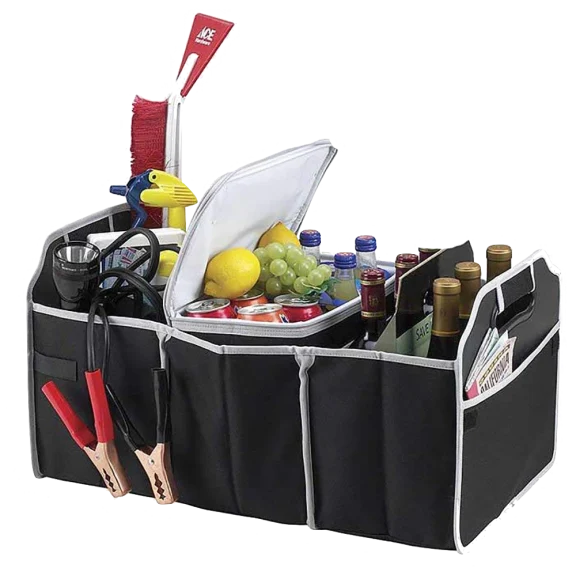 Collapsible Trunk Organizer with Cooler