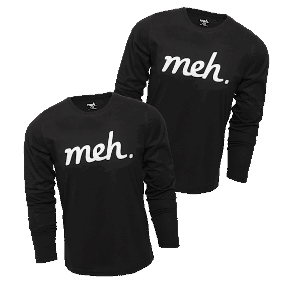2-Pack: MEH by Luxe Textiles Long Sleeve T-Shirt