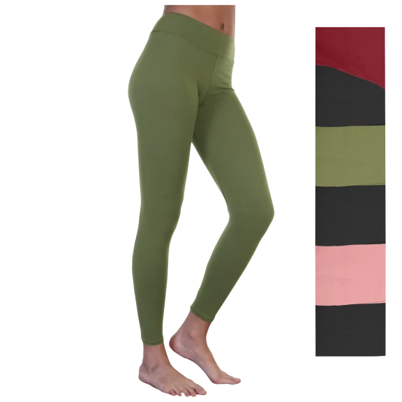 6-Pack: Angelina "Napa" High-Waisted Leggings