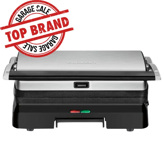 Cuisinart Griddler 3-in-1 Grill & Panini Press