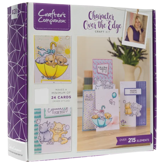 Crafter's Companion Craft Box - Character Over-the-Edge Set