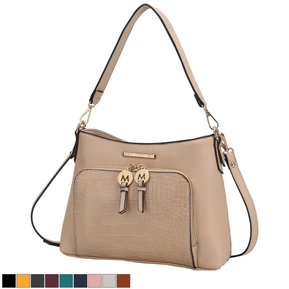 MKF Collection Anayra Handbag/Shoulder Bag by Mia K.