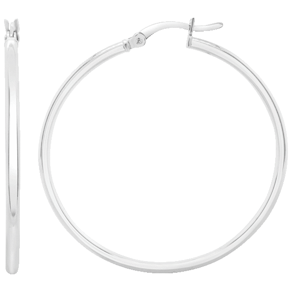 Classic 40 mm Hoop Earrings