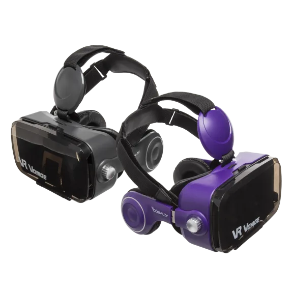 VR Voyage 360 Virtual Reality Headset with Built-In Headphones
