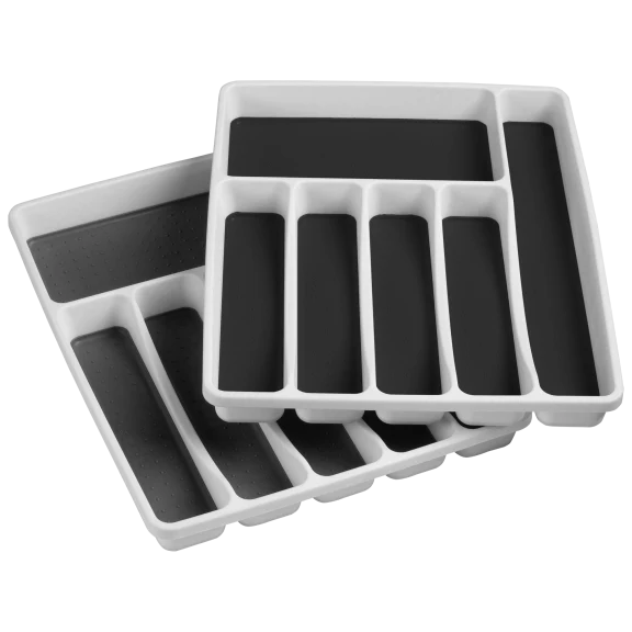 Farberware 6 Section Flatware Organizer with Nonskid Interior