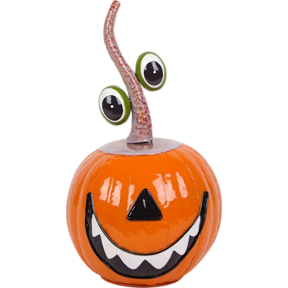 National Tree Company 15" Metal Pumpkin Decoration