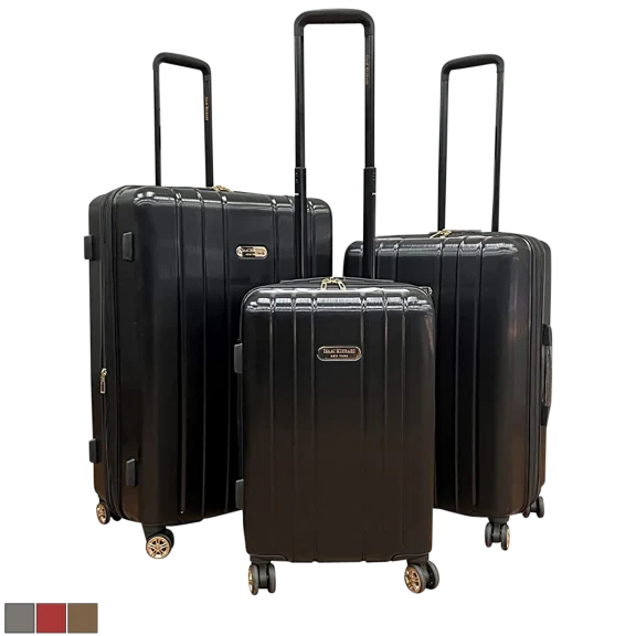 3-Piece: Isaac Mizrahi Conway Hardside Spinner Luggage Set