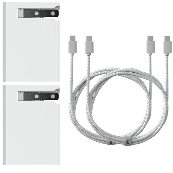 2-Pack: Eggtronic Sirius GaN 65-Watt Adapter with 6FT USB-C Cable