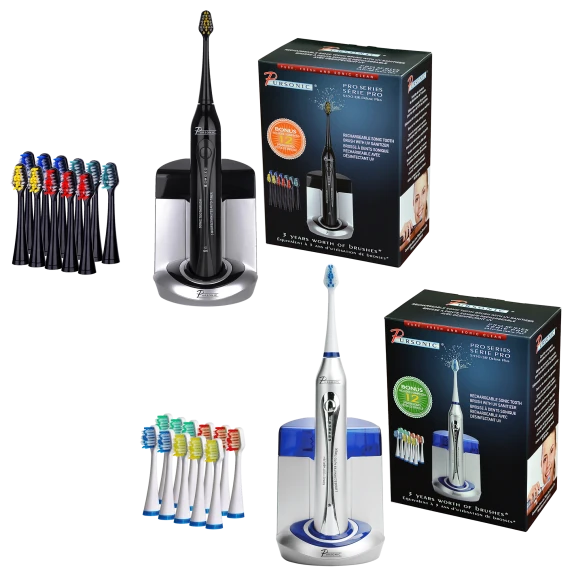 Pursonic S450 Deluxe Plus Sonic Toothbrush with UV Sanitizer