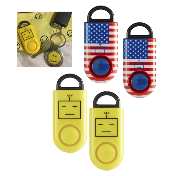2-Pack: BASU Personal Alarms