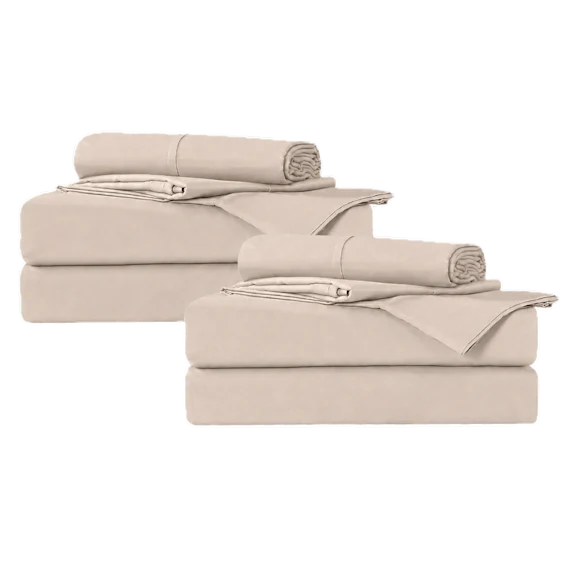2-Pack: DreamGuard 4-Piece Luxury Sheet Sets