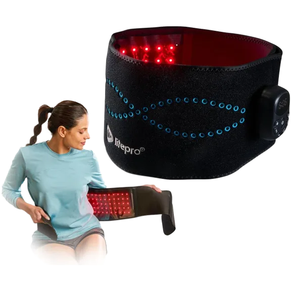 Lifepro AllevaRed Pro Elite Wireless Red Light Therapy Belt