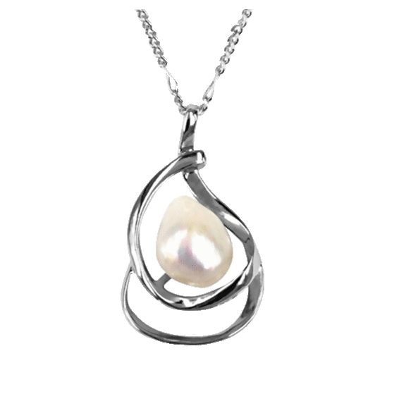 Pacific Pearls Kiribati Collection Baroque Pearl Pendant