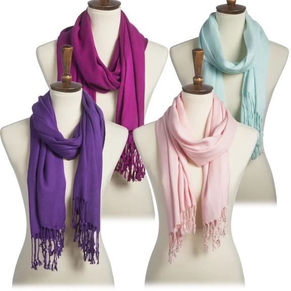 2-Pack Pashminas by Tri-Coastal Designs
