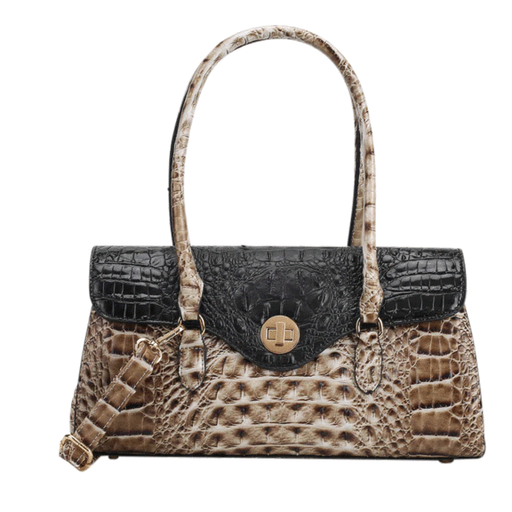 MKF Collection Liviana Crocodile-Embossed Shoulder Bag by Mia K