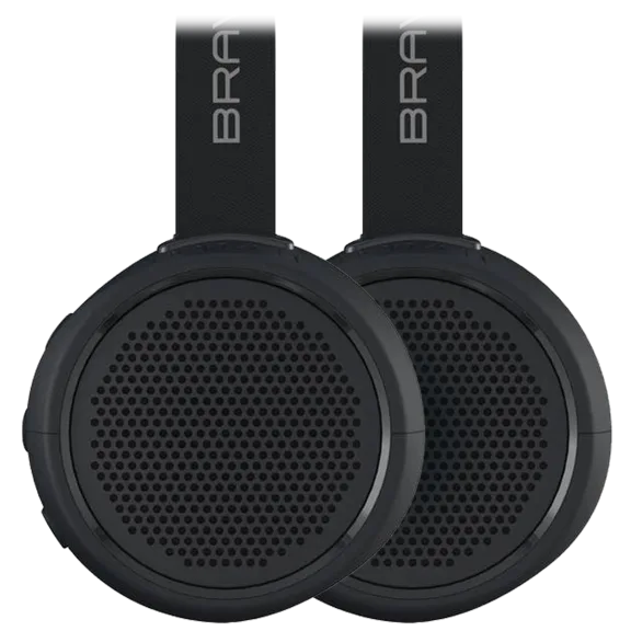 2-Pack: Braven BRV-105 Rugged Portable Bluetooth Speakers