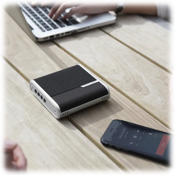Braven Bridge Bluetooth Conference Speaker with Dual Noise-Cancelling Mics