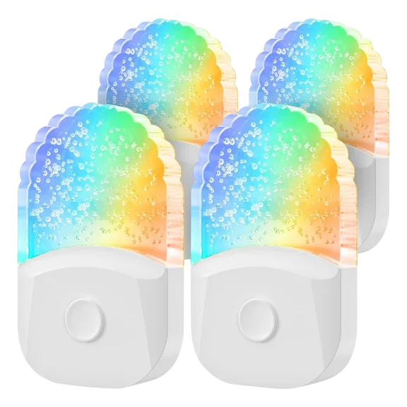 4-Pack: Hakol Color-Changing Night Light