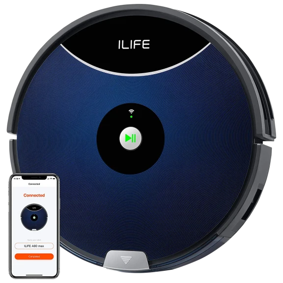 ILIFE A80 Max Powerful Robotic Vacuum With App Control