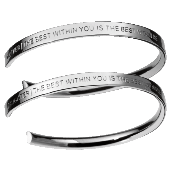 Stella Valle 2-Piece Mother-Daughter Give 1, Keep 1 Bracelet Set