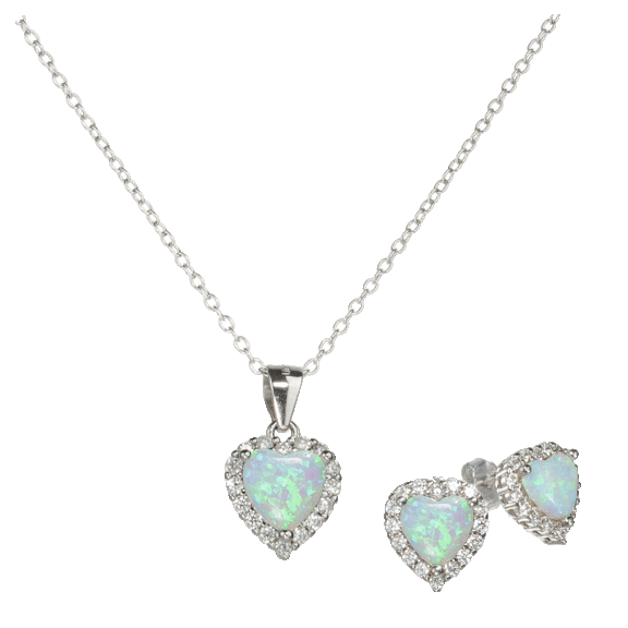 Diamond Muse 2-Piece Earring & Pendant Set