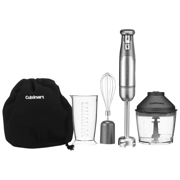 Cuisinart Immersion Blender with Chopper and Storage Bag