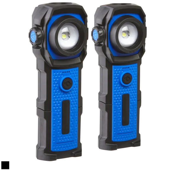 2-Pack: SecureBrite Flexible LED Work Light with Rechargeable Battery