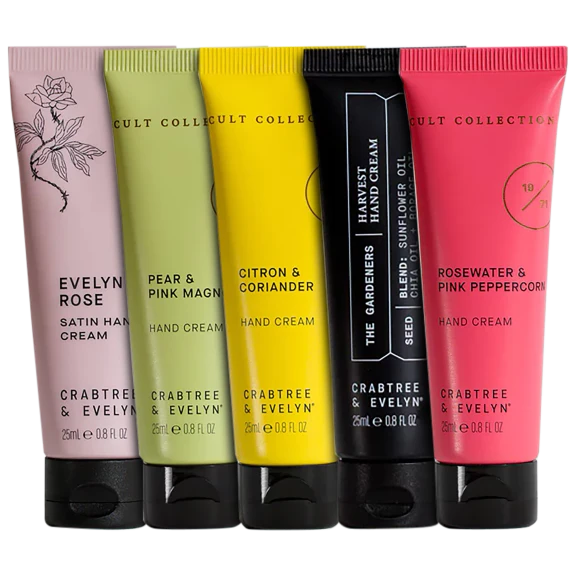 Crabtree & Evelyn 5-Piece Travel Hand Cream Set