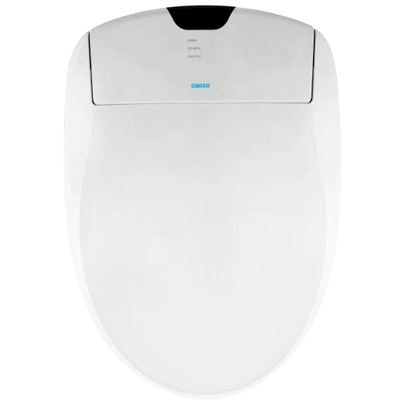 Omigo Luxury Heated Bidet Toilet Seat with Air Dryer and Wireless Remote