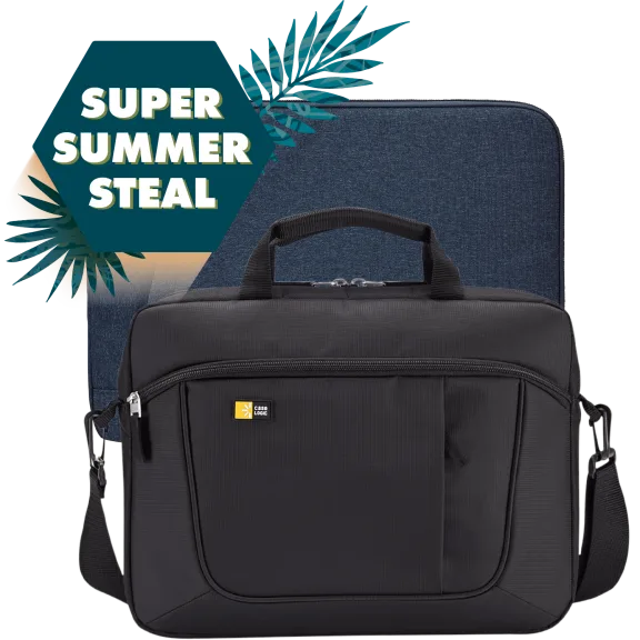 Case Logic Laptop Bag and Sleeve Bundle