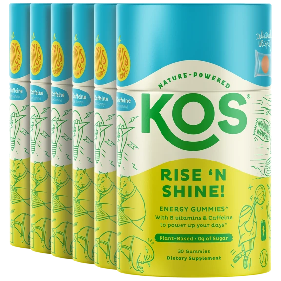 6-Pack: KOS Energy Gummies