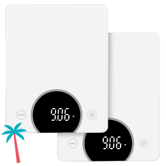2-Pack: Art + Cook Electronic Kitchen Scale