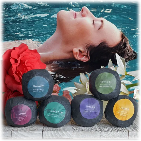 Pure Daily Care Body Essentials Bath Bombs & Candle Set