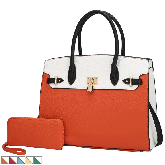 MKF Collection Annya Satchel and Wallet Set by Mia K.