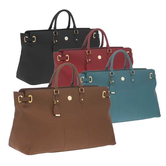 Joy Mangano Christie Leather Weekender