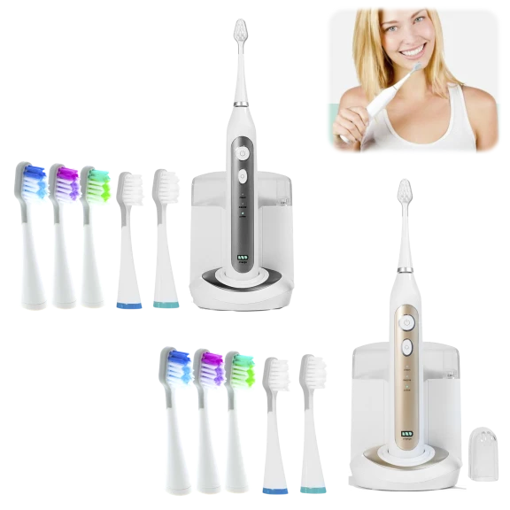 Smile Bright Elite Sonic Toothbrush with UV Sanitizing Charging Base