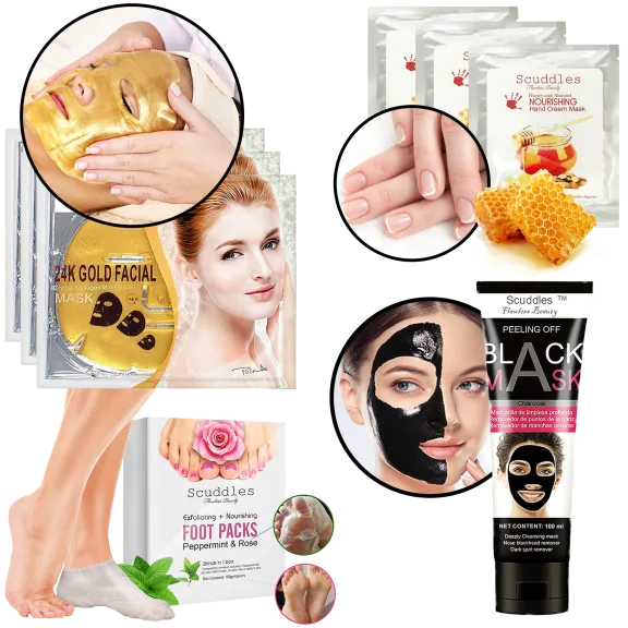 Scuddles Complete Spa Gift Set Bundle